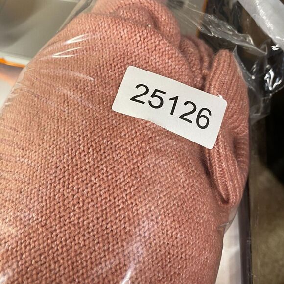 Ava & Viv Sweater Pullover Women 1X Plus Pink Knit Crew Neck Long Sleeve Casual - Picture 9 of 9